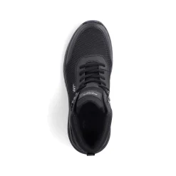Rieker Men'S Lace-Up Shoes Asphalt Black