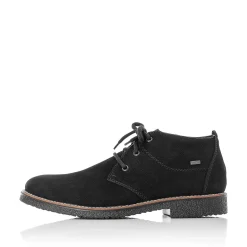 Rieker Men'S Lace-Up Shoes Jet Black