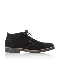 Rieker Men'S Lace-Up Shoes Jet Black