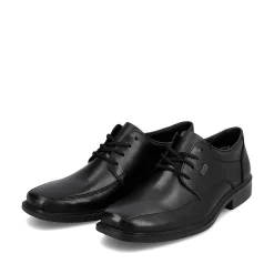 Rieker Men'S Lace-Up Shoes Midnight Black