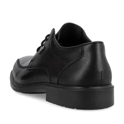 Rieker Men'S Lace-Up Shoes Midnight Black