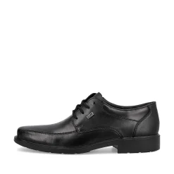 Rieker Men'S Lace-Up Shoes Midnight Black
