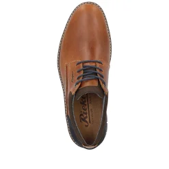Rieker Men'S Lace-Up Shoes Wood Brown