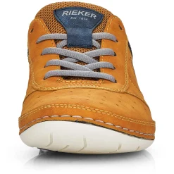 Rieker Men'S Lace-Up Shoes Golden Yellow-Royal Blue