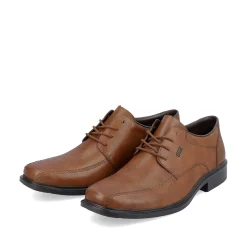 Rieker Men'S Lace-Up Shoes Nougat Brown