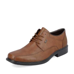 Rieker Men'S Lace-Up Shoes Nougat Brown