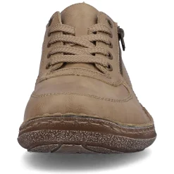 Rieker Men'S Lace-Up Shoes Brown Beige