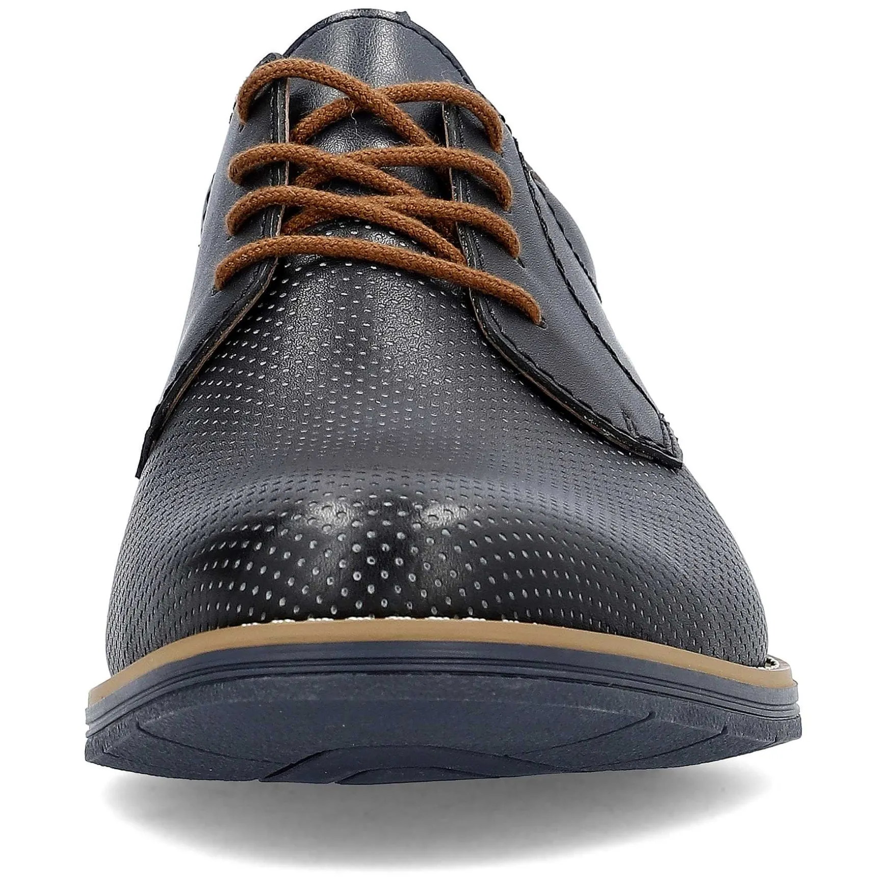 Rieker Men'S Lace-Up Shoes Navy Blue