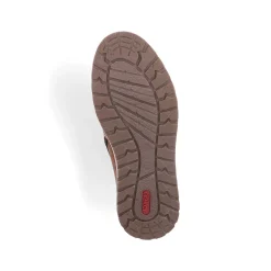 Rieker Men'S Lace-Up Shoes Caramel Brown