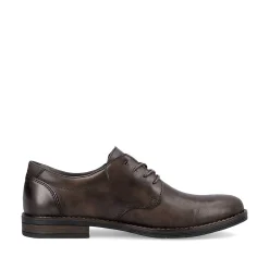 Rieker Men'S Lace-Up Shoes Dark Brown