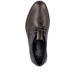 Rieker Men'S Lace-Up Shoes Dark Brown