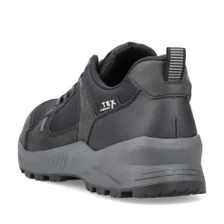 Rieker Men'S Lace-Up Shoes Jet Black