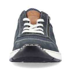 Rieker Men'S Lace-Up Shoes Ocean Blue