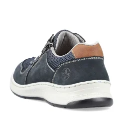 Rieker Men'S Lace-Up Shoes Ocean Blue