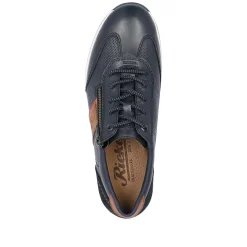 Rieker Men'S Lace-Up Shoes Ocean Blue