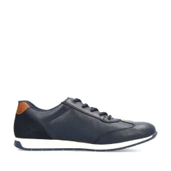 Rieker Men'S Lace-Up Shoes Ocean Blue
