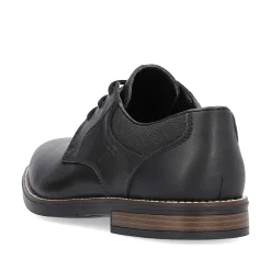 Rieker Men'S Lace-Up Shoes Night Black