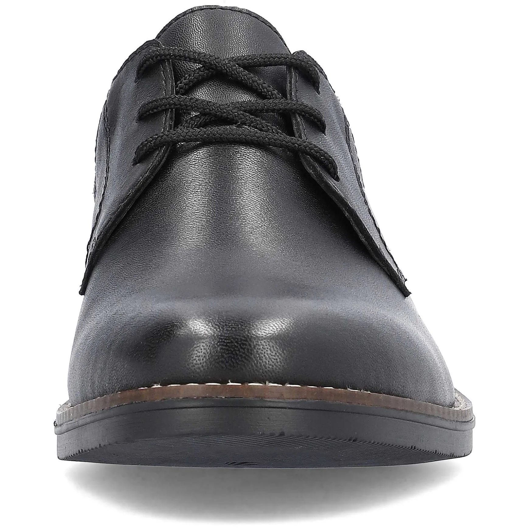Rieker Men'S Lace-Up Shoes Night Black