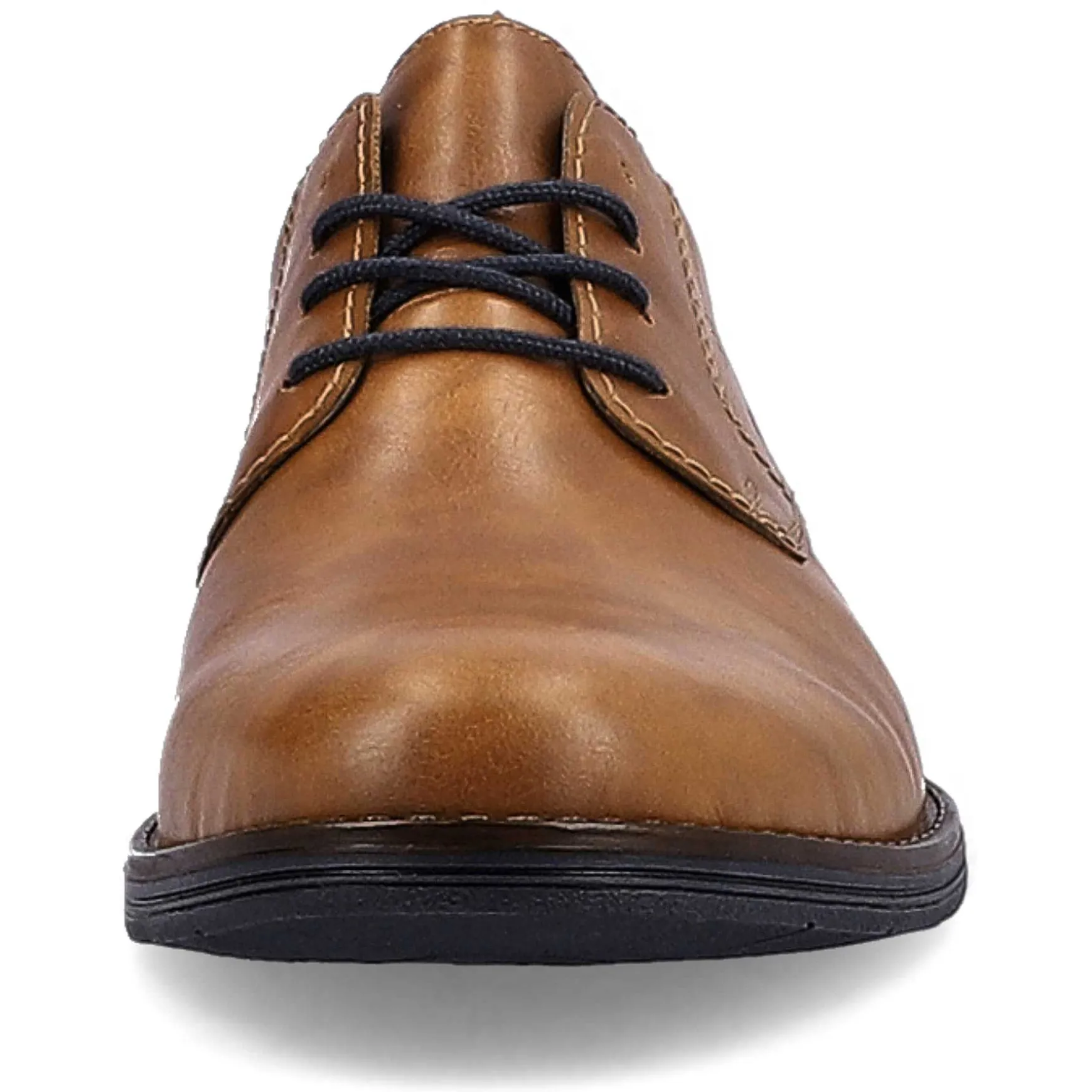 Rieker Men'S Lace-Up Shoes Nougat Brown