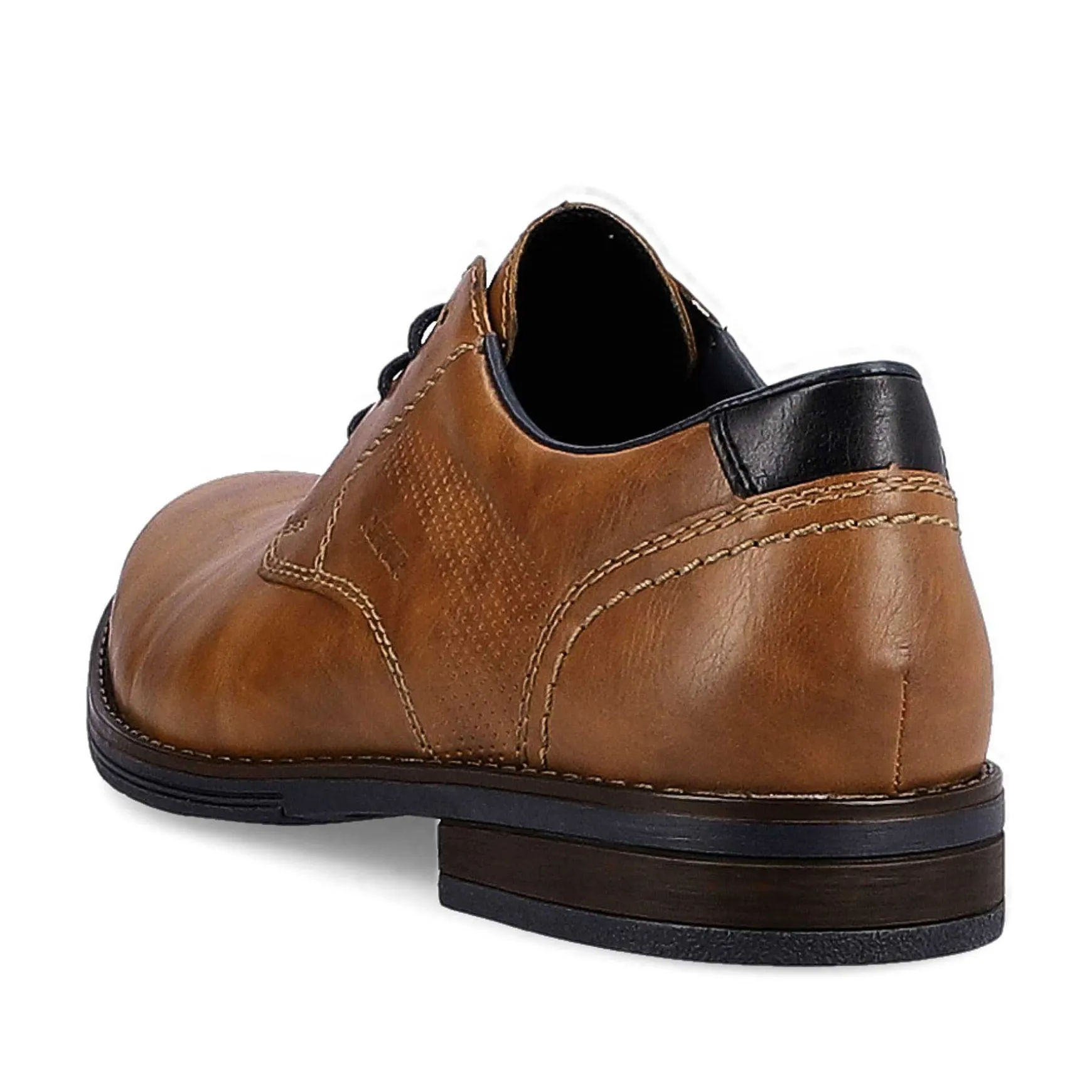 Rieker Men'S Lace-Up Shoes Nougat Brown