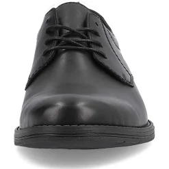 Rieker Men'S Lace-Up Shoes Midnight Black