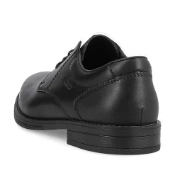 Rieker Men'S Lace-Up Shoes Midnight Black