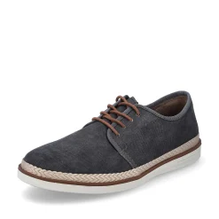 Rieker Men'S Lace-Up Shoes Dark Grey