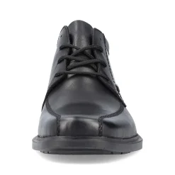 Rieker Men'S Lace-Up Shoes Glossy Black