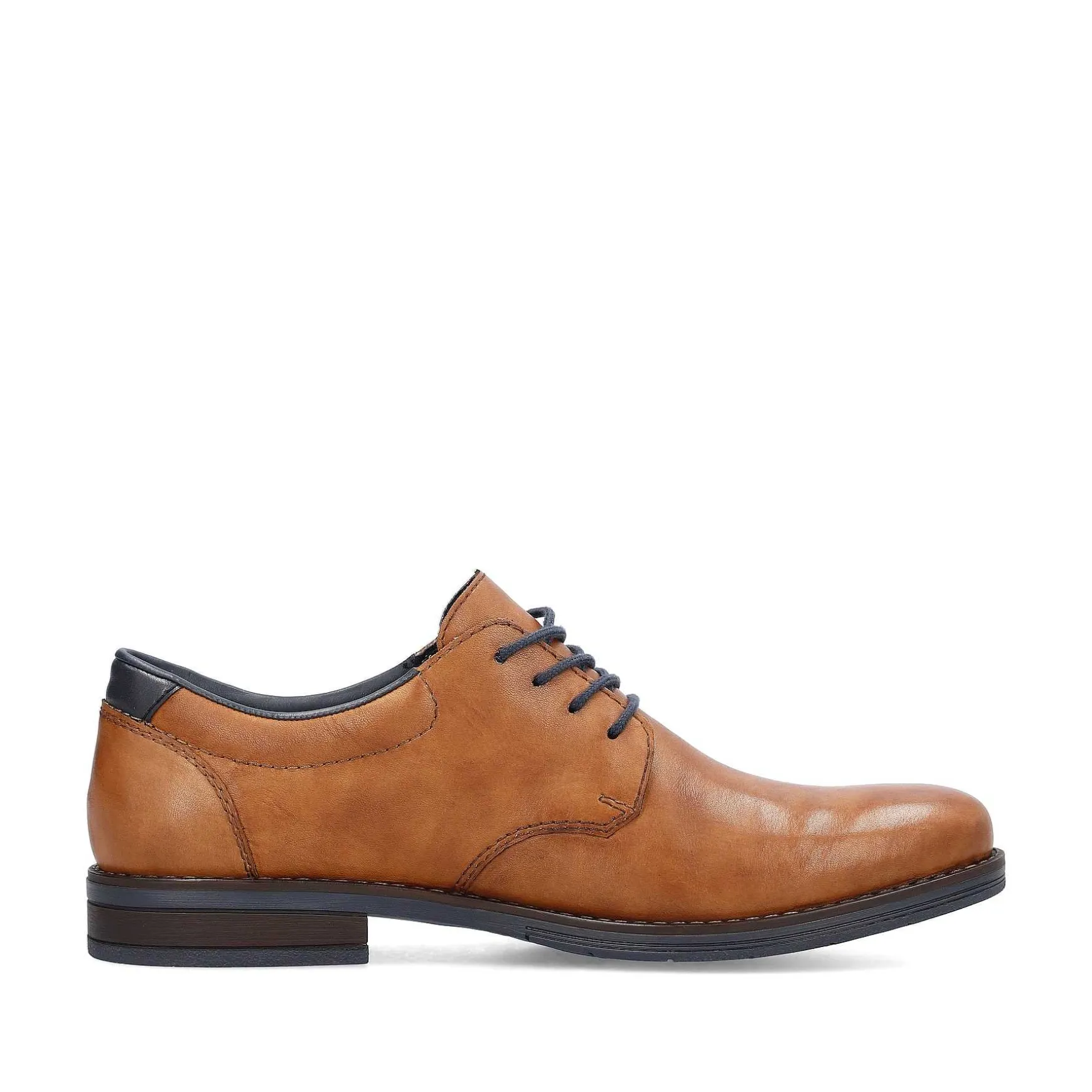 Rieker Men'S Lace-Up Shoes Wood Brown