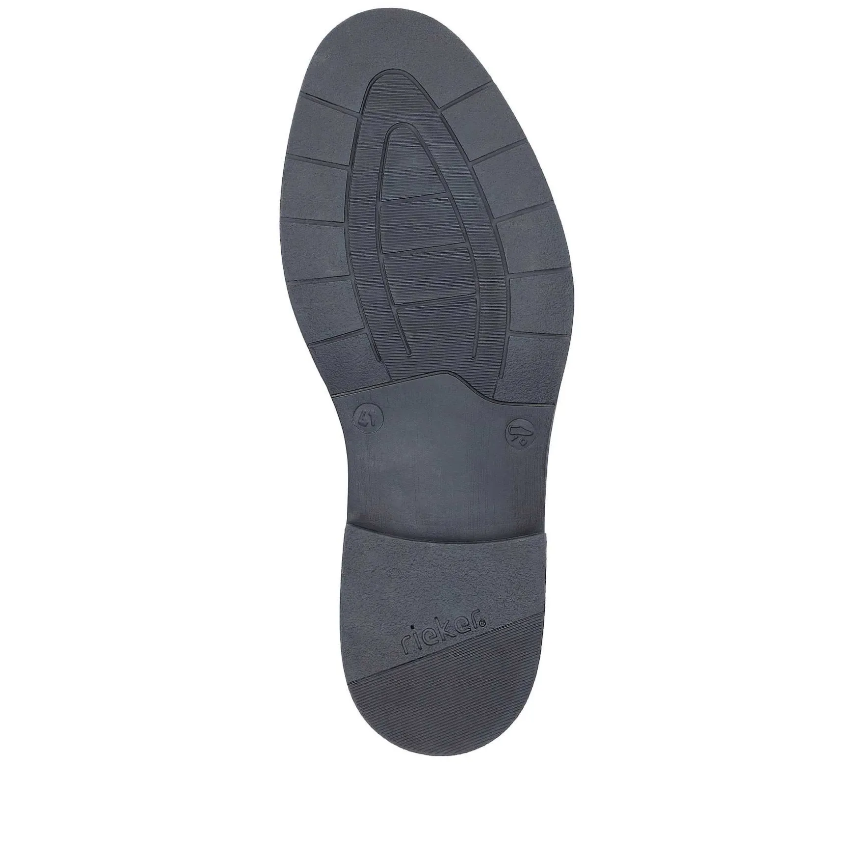 Rieker Men'S Lace-Up Shoes Wood Brown