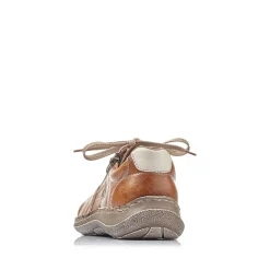 Rieker Men'S Lace-Up Shoes Caramel Brown