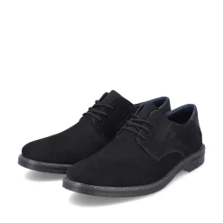 Rieker Men'S Lace-Up Shoes Jet Black