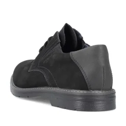 Rieker Men'S Lace-Up Shoes Jet Black