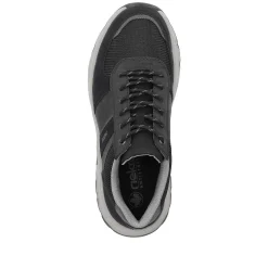 Rieker Men'S Lace-Up Shoes Asphalt Black