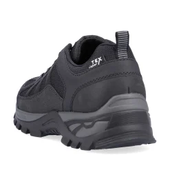 Rieker Men'S Lace-Up Shoes Jet Black