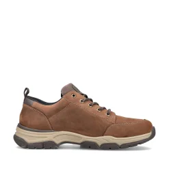 Rieker Men'S Lace-Up Shoes Cinnamon Brown