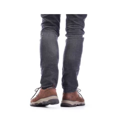 Rieker Men'S Lace-Up Shoes Cinnamon Brown