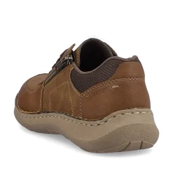 Rieker Men'S Lace-Up Shoes Coffee Brown