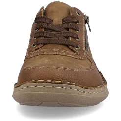 Rieker Men'S Lace-Up Shoes Coffee Brown