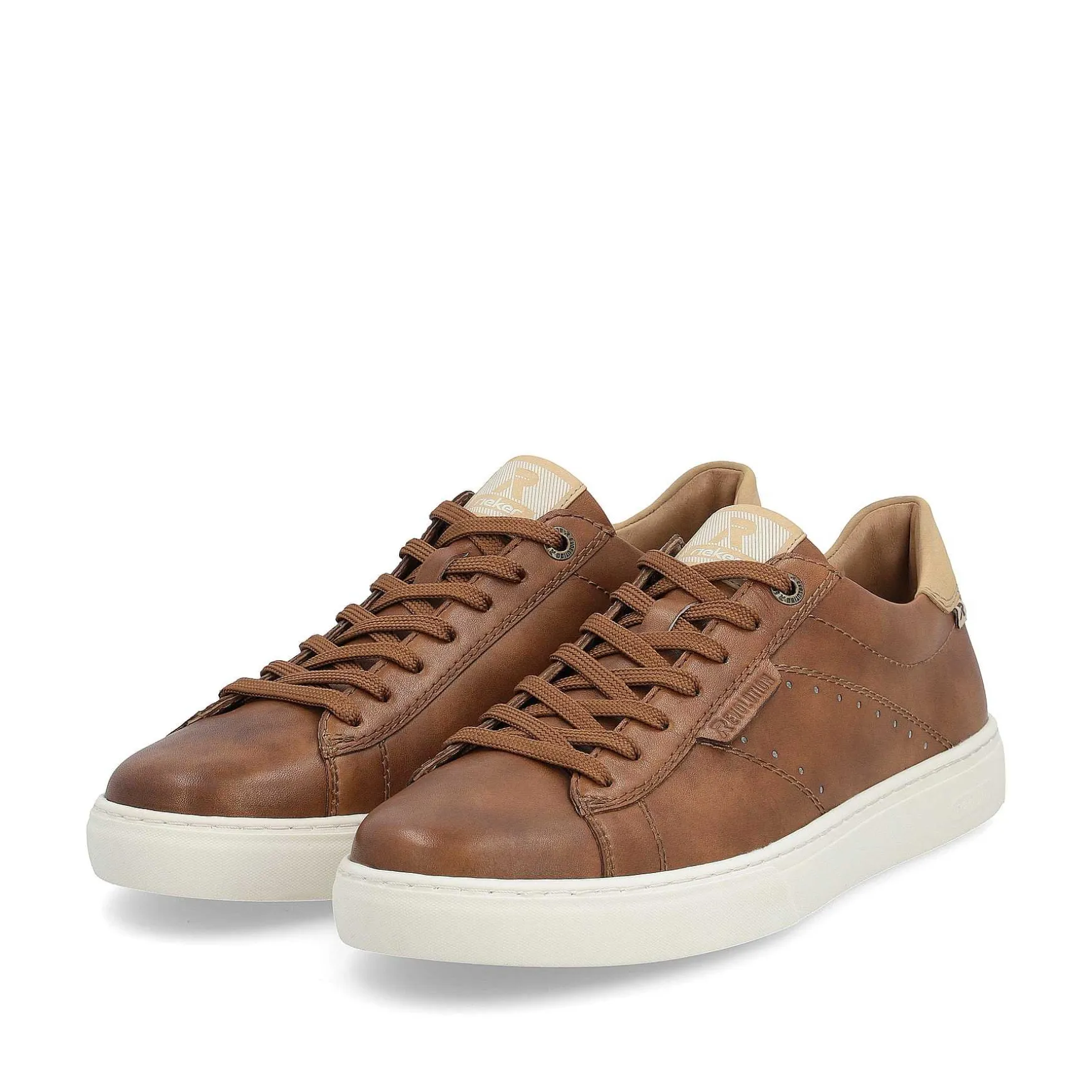 Rieker Men'S Low Nut Brown Sneakers