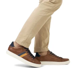 Rieker Men'S Low Nut Brown Sneakers