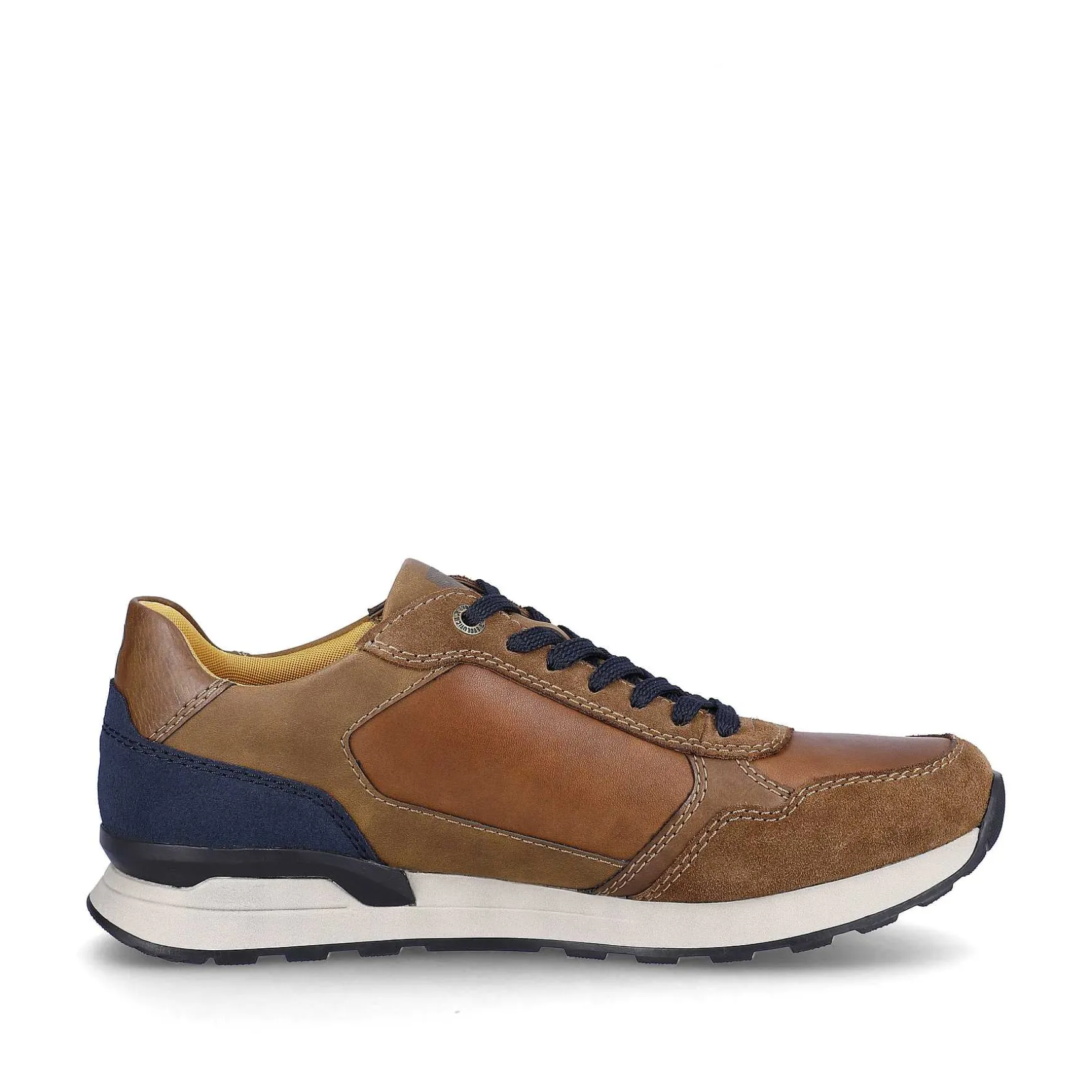 Rieker Men'S Low Nut Brown Sneakers