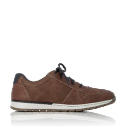 Rieker Men'S Low Sneaker Caramel Brown