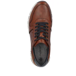 Rieker Men'S Low Sneaker Coffee Brown