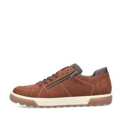 Rieker Men'S Low Sneaker Caramel Brown