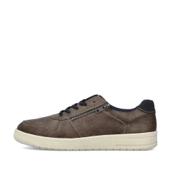 Rieker Men'S Low Sneaker Earth Brown