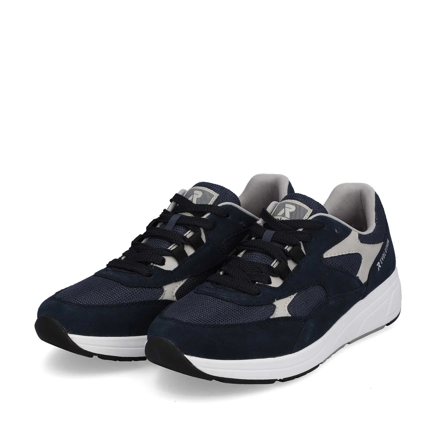Rieker Men'S Low Sneaker Navy Blue