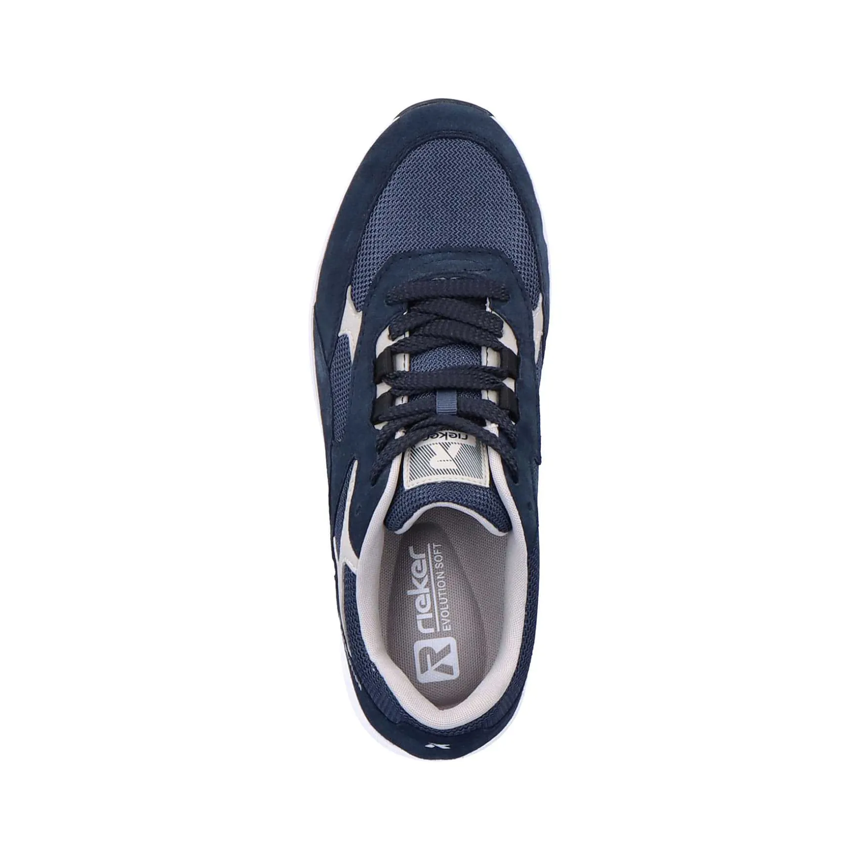 Rieker Men'S Low Sneaker Navy Blue