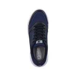Rieker Men'S Low Sneaker Navy Blue