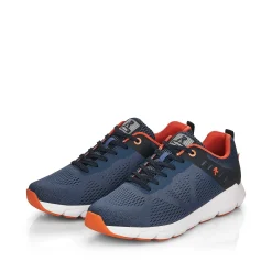 Rieker Men'S Low Sneaker Navy Blue